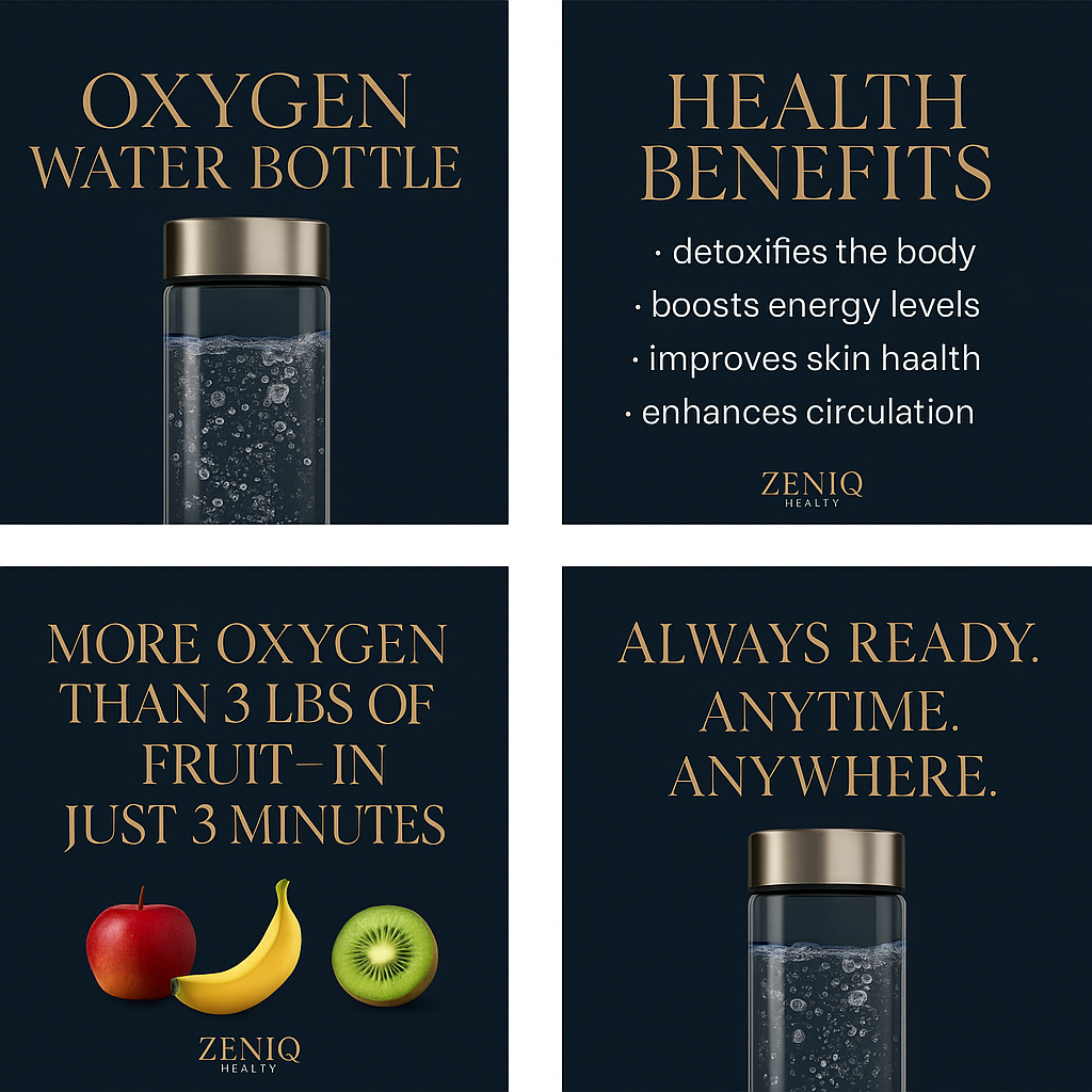 Hydrogen Water Bottle Generator – Portable, BPA-Free, Rechargeable