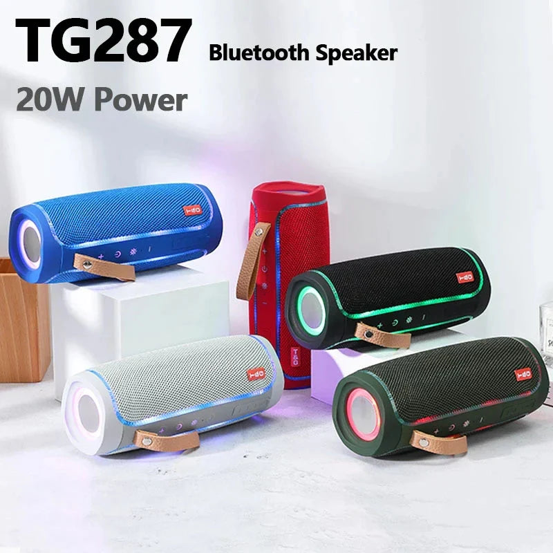 Ultimate Waterproof Bluetooth Speaker - Powerful Outdoor Stereo with Deep Bass, USB/TF/FM Radio, and Loud Sound!