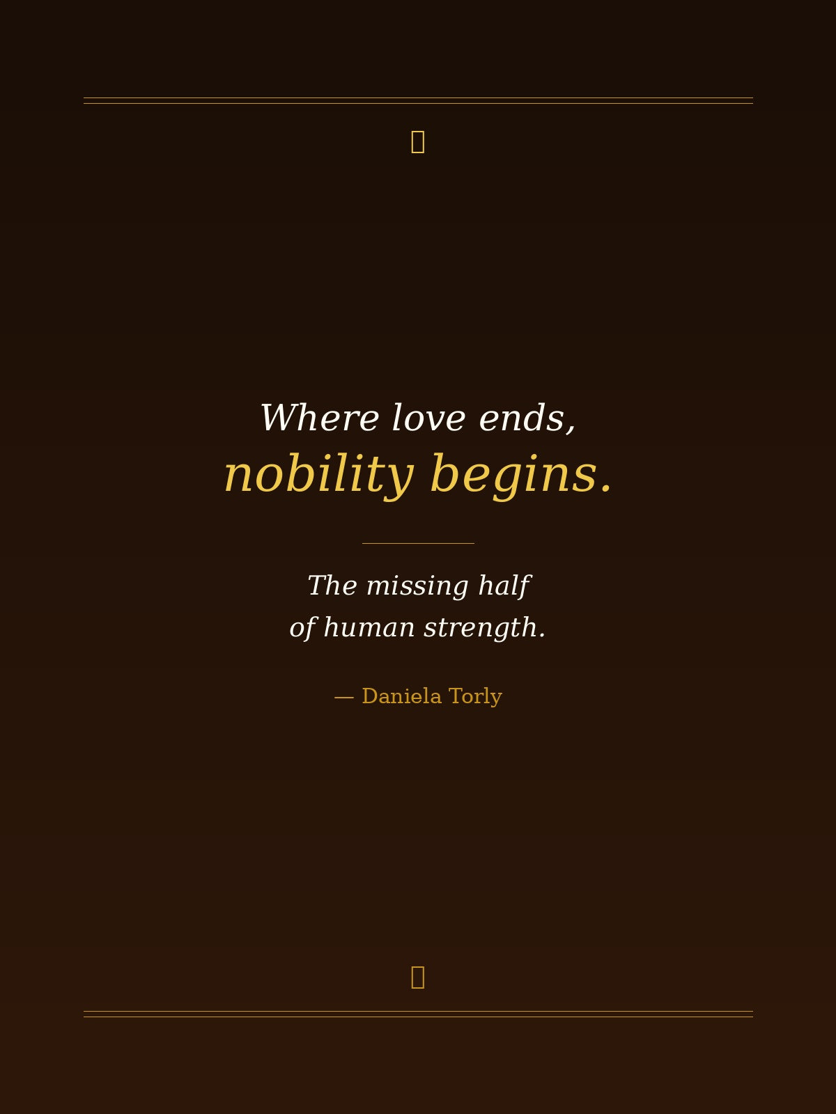 NOBILITY ebook – a spiritual and philosophical book about inner strength and consciousness by Daniela Torly