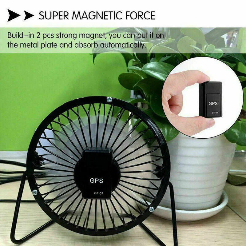 Real-Time Mini Magnetic GPS Tracker for Cars & Trucks - USA GSM GPRS Locator