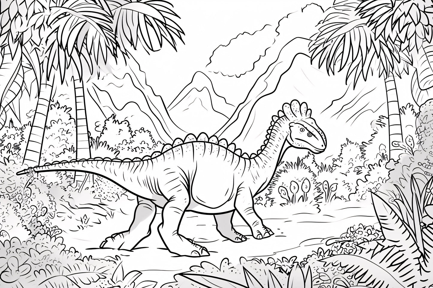 Dino Explorer: A to Z Adventure Through the World of Dinosaurs