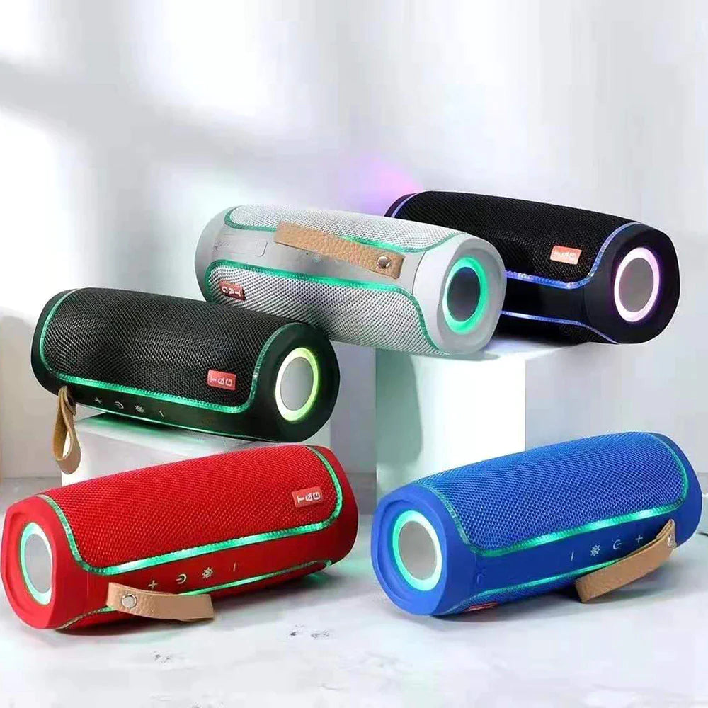 Ultimate Waterproof Bluetooth Speaker - Powerful Outdoor Stereo with Deep Bass, USB/TF/FM Radio, and Loud Sound!