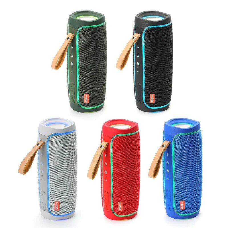 Ultimate Waterproof Bluetooth Speaker - Powerful Outdoor Stereo with Deep Bass, USB/TF/FM Radio, and Loud Sound!