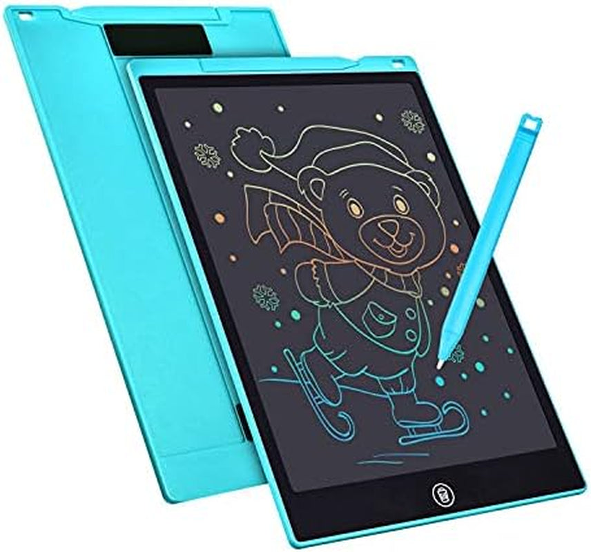 LCD Writing Tablet Drawing Board 12 Inch Colorful Girls Toys Christmas Birthday Gift for 3 4 5 6 7 Year Old Girls Erasable Drawing Tablet Doodle Board Toddler Learning Toys for Age 3+