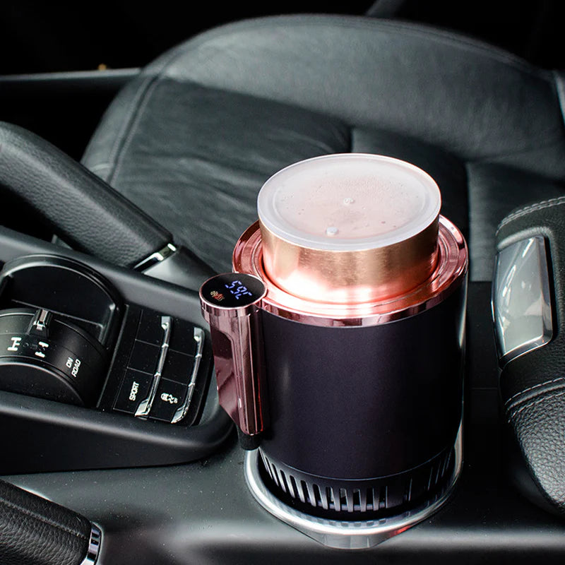 Smart Car Cooler & Warmer Cup – 2-in-1 Drink Temperature Control