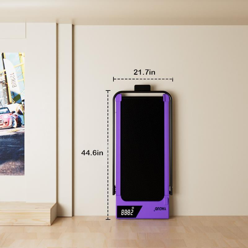 【New Arrival】Yagud Electric Folding Treadmill with Low-Noise Motor – 265Lbs Weight Capacity Spacious Belt, Dual Shock Absorption, Remote Control & Wheels for Easy Moving – Includes Free Resistance Bands and Remote