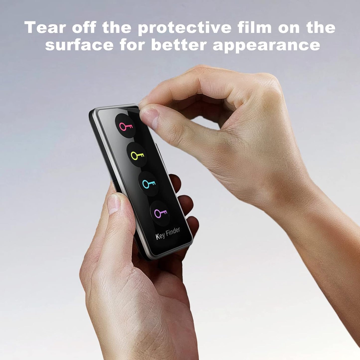 Ultimate Wireless Key Finder with LED Light - Effortless Tracking for Seniors - Locate Keys, Phones, Wallets & Remotes - Includes 4 Receivers & Remote Finder